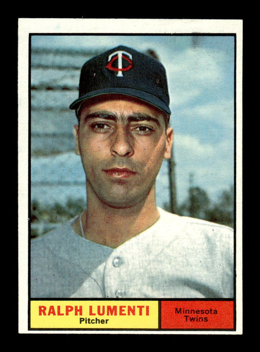 1961 Topps #469 Ralph Lumenti Minnesota Twins EXMT KC10008669