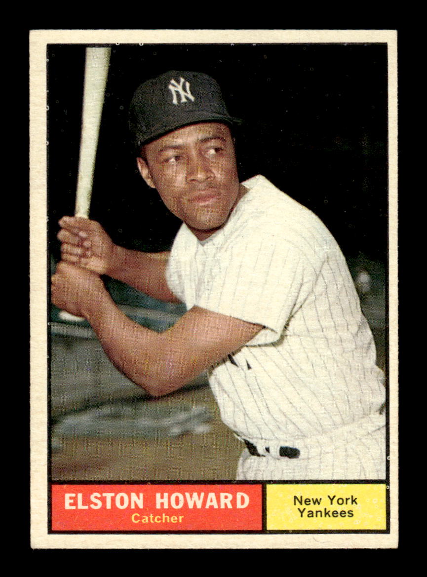 1961 Topps #495 Elston Howard New York Yankees EXMT KC10008675