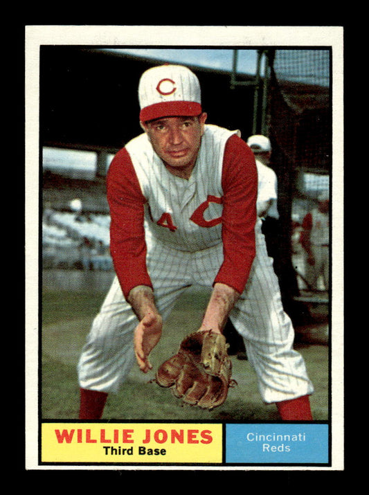 1961 Topps #497 Willie Jones Cincinnati Reds EXMT KC10008677