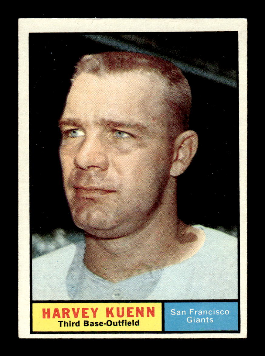 1961 Topps #500 Harvey Kuenn San Francisco Giants EXMT KC10008680