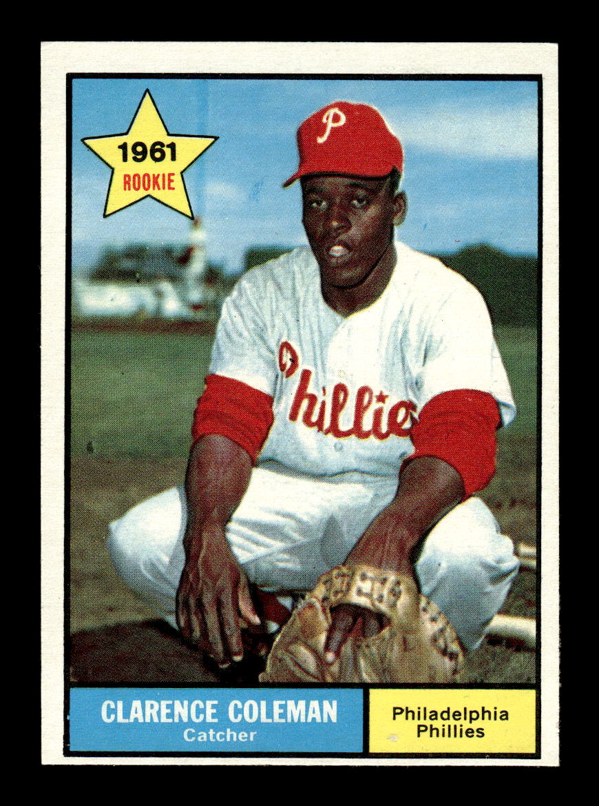 1961 Topps #502 Clarence Coleman Philadelphia Phillies EXMT KC10008682