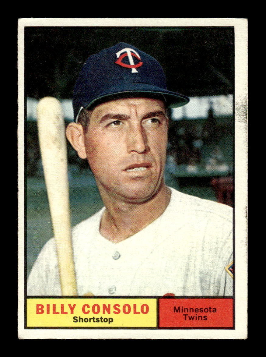 1961 Topps #504 Billy Consolo Minnesota Twins EXMT KC10008683