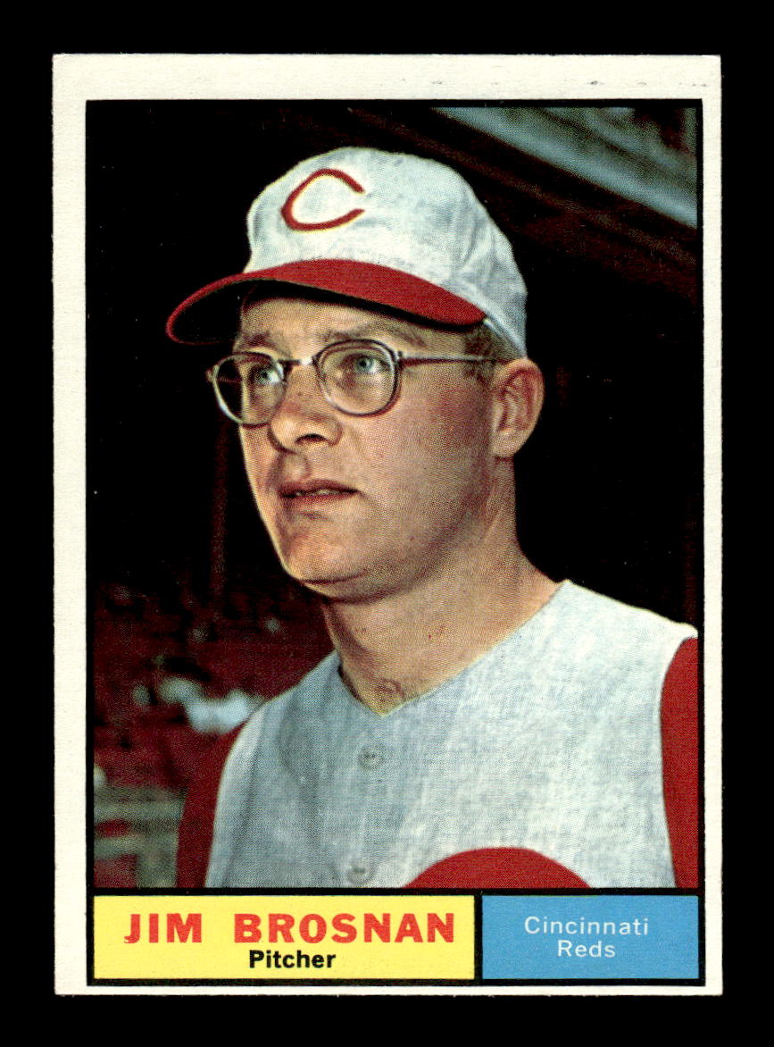 1961 Topps #513 Jim Brosnan Cincinnati Reds EXMT KC10008689