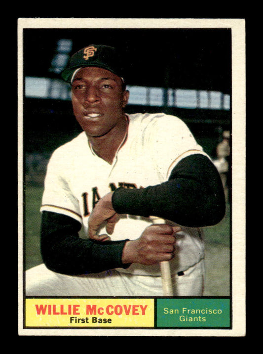 1961 Topps #517 Willie McCovey San Francisco Giants NMT KC10008691