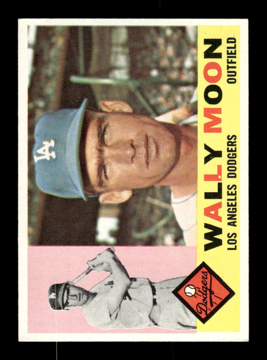 1960 Topps #5 Wally Moon Los Angeles Dodgers EXMT+ KC10008700