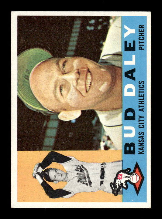 1960 Topps #8 Bud Daley Kansas City Athletics EXMT KC10008703