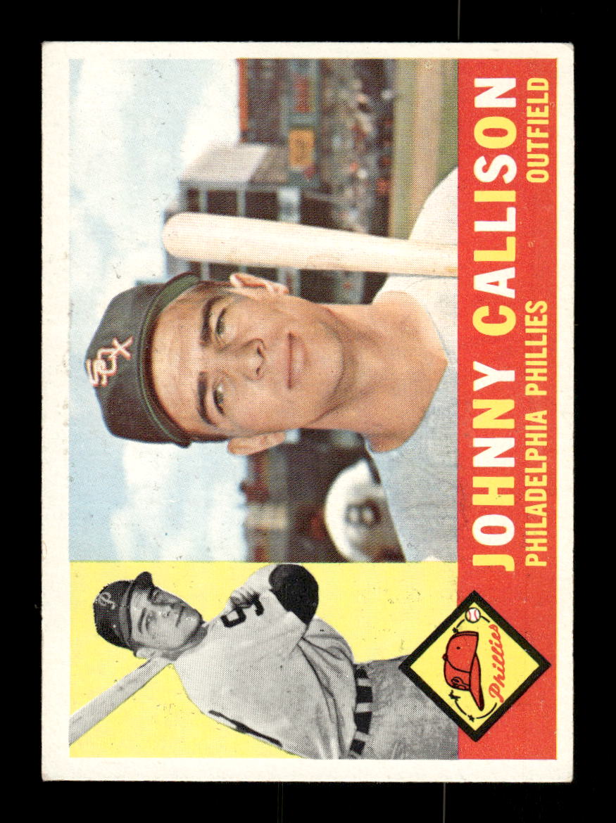 1960 Topps #17 Johnny Callison Philadelphia Phillies EXMT KC10008709