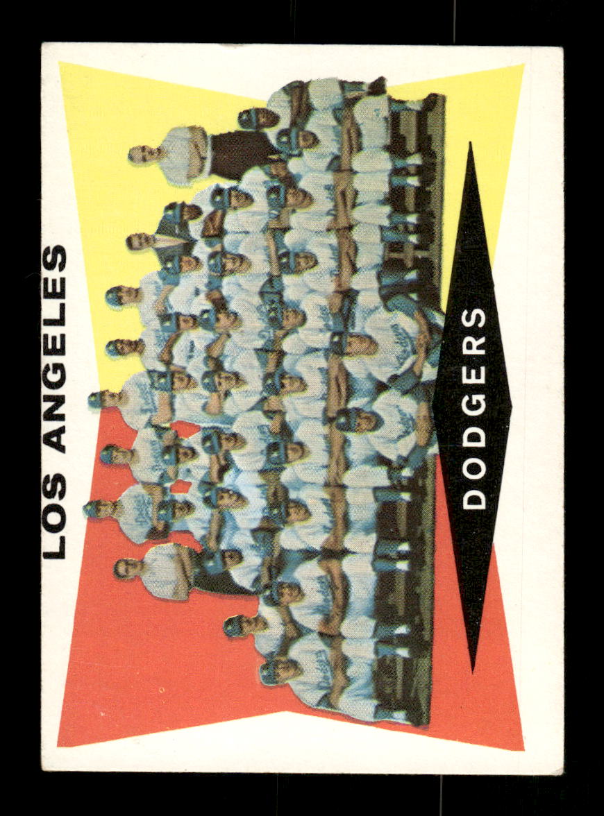 1960 Topps #18 Los Angeles Dodgers Los Angeles Dodgers EXMT KC10008710