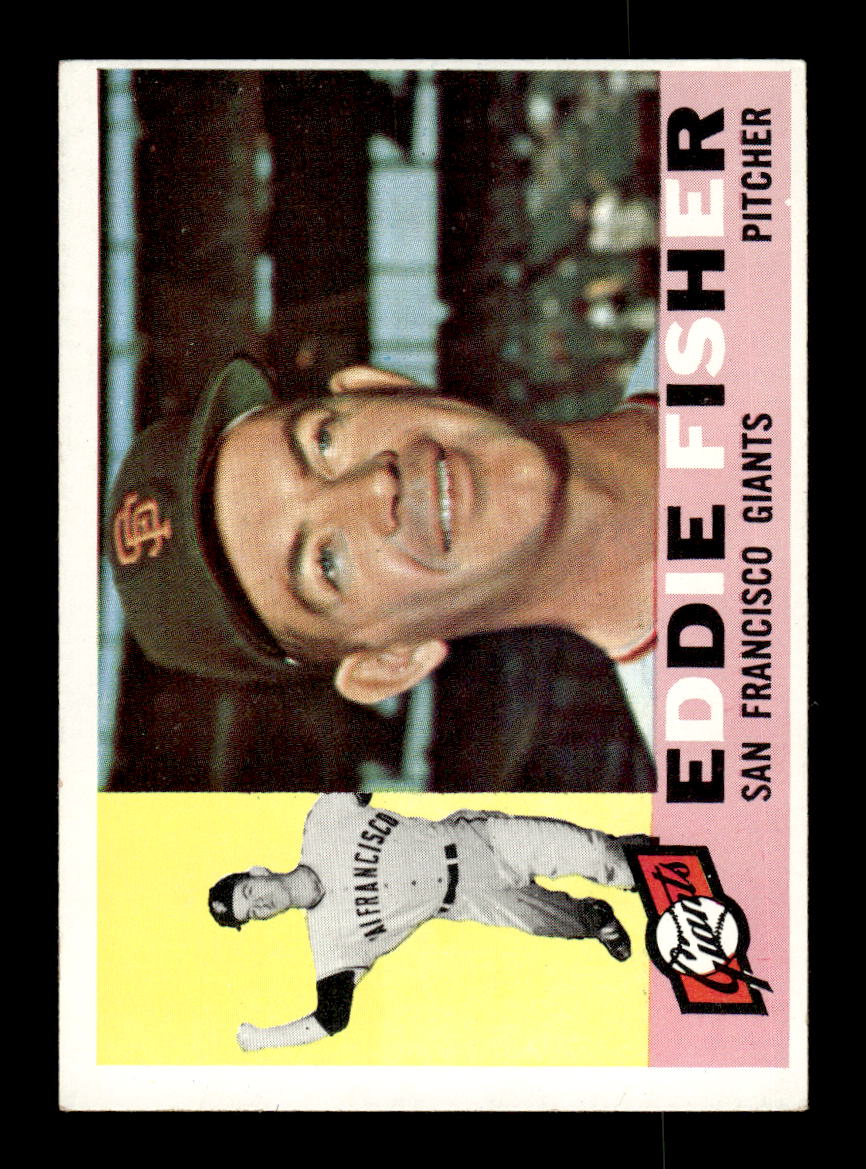 1960 Topps #23 Eddie Fisher San Francisco Giants EXMT KC10008714