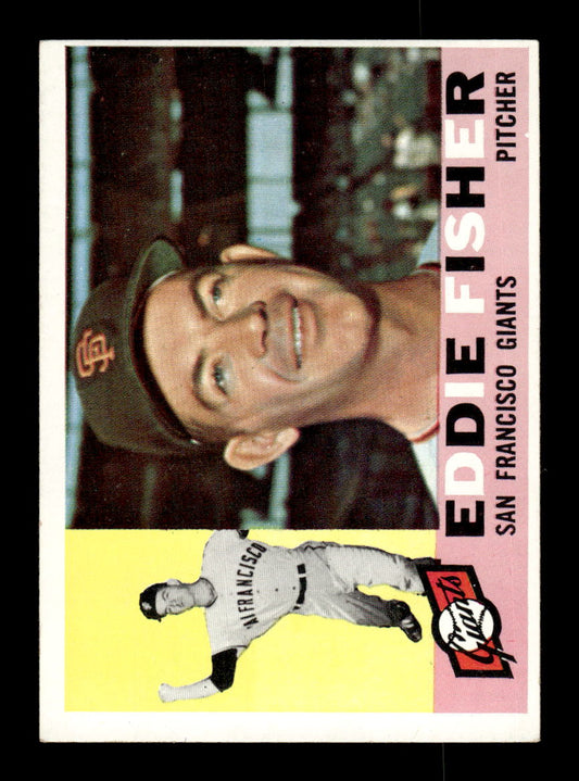 1960 Topps #23 Eddie Fisher San Francisco Giants EXMT KC10008714