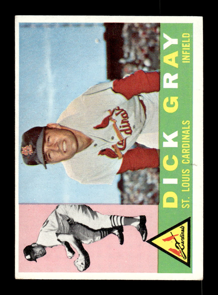 1960 Topps #24 Dick Gray St. Louis Cardinals EXMT KC10008715