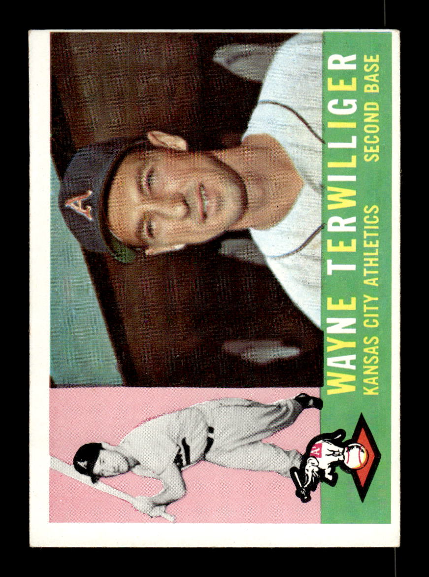 1960 Topps #26 Wayne Terwilliger Kansas City Athletics EXMT KC10008717