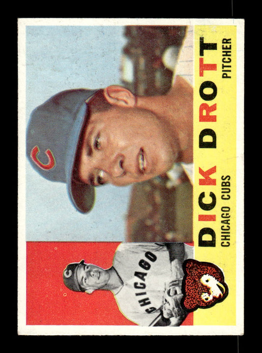 1960 Topps #27 Dick Drott Chicago Cubs EXMT KC10008718