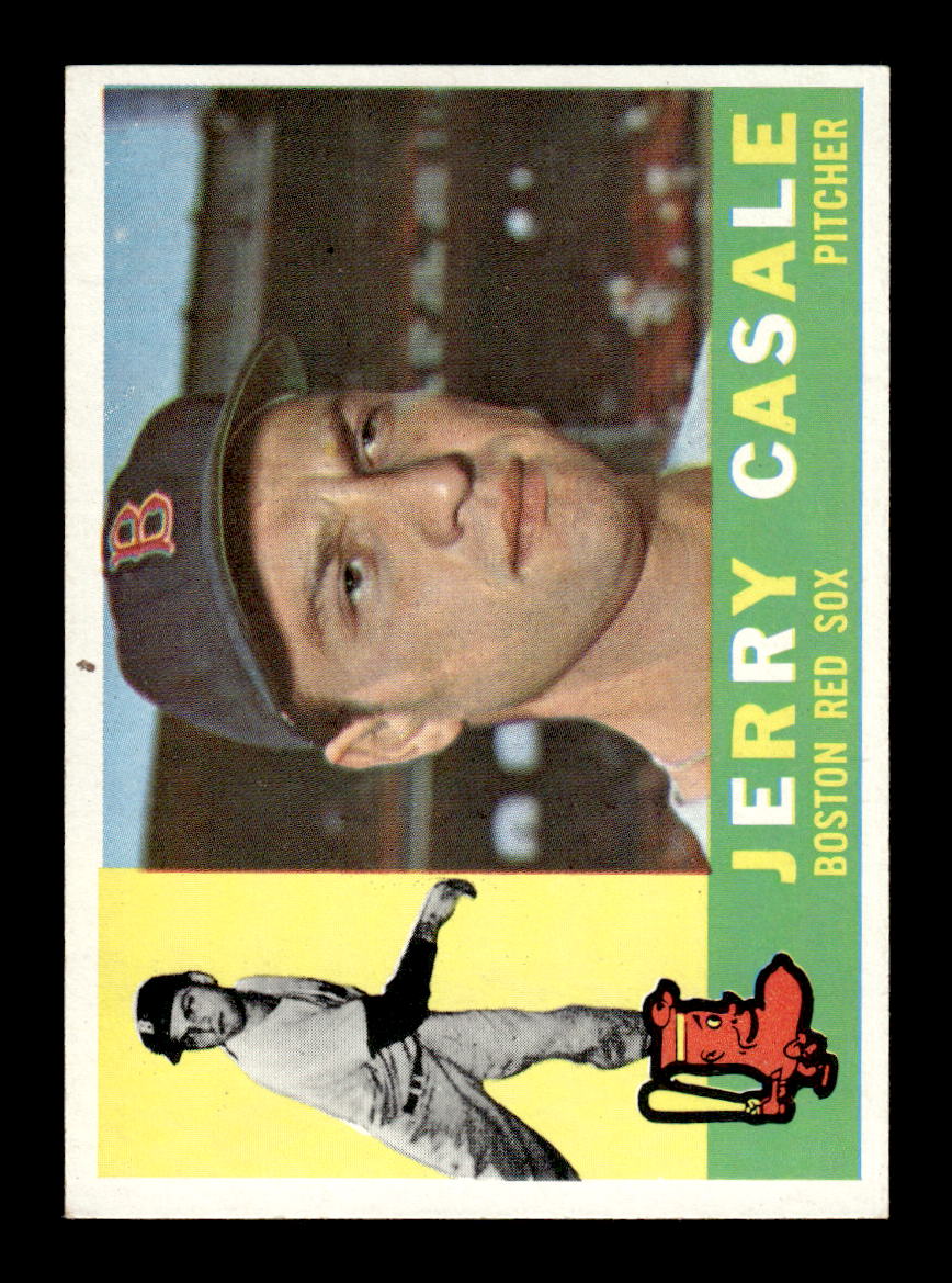 1960 Topps #38 Jerry Casale Boston Red Sox EXMT KC10008724