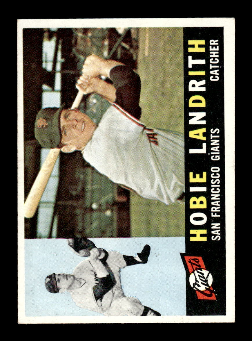 1960 Topps #42 Hobie Landrith San Francisco Giants EXMT KC10008728