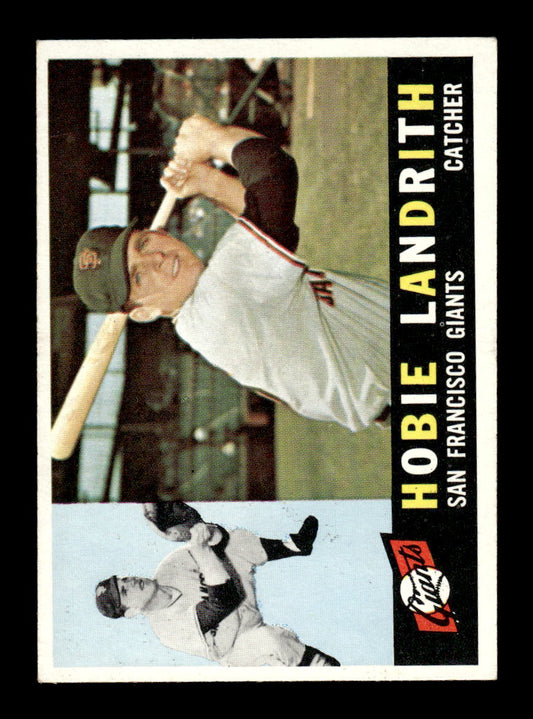 1960 Topps #42 Hobie Landrith San Francisco Giants EXMT KC10008728