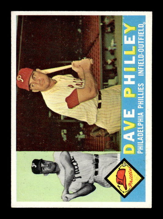 1960 Topps #52 Dave Philley Philadelphia Phillies EXMT KC10008736