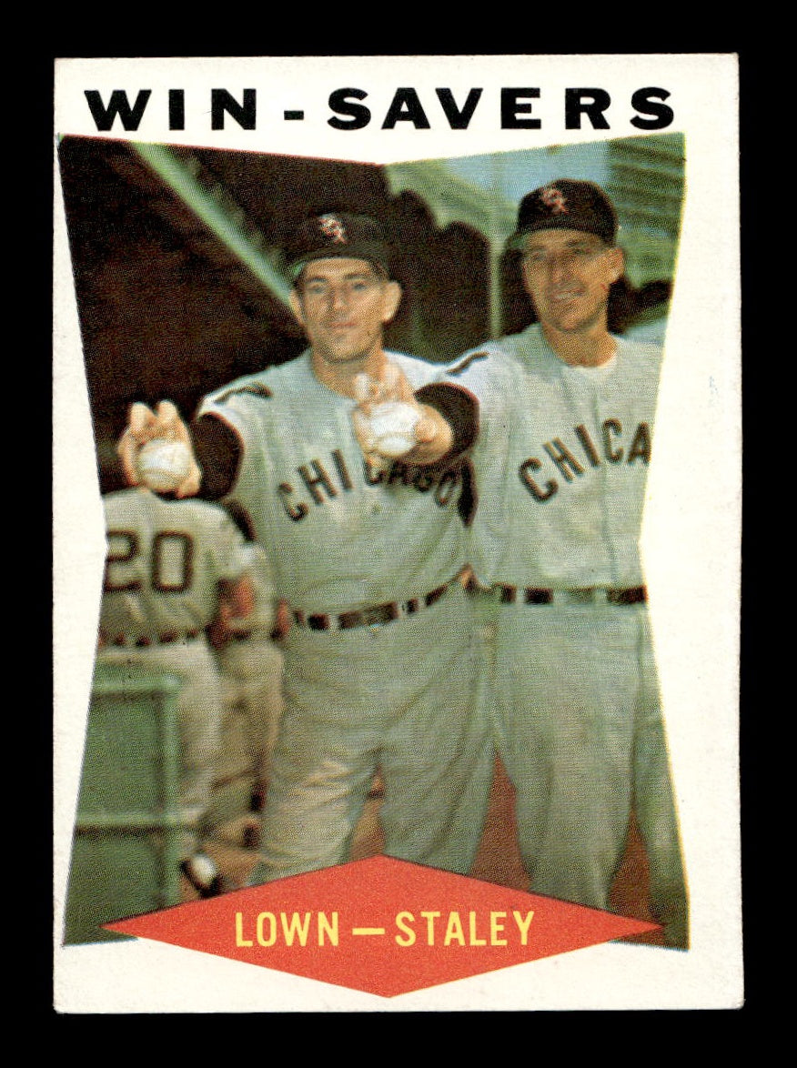 1960 Topps #57 Win-Savers Turk Lown Gerry Staley EXMT KC10008739