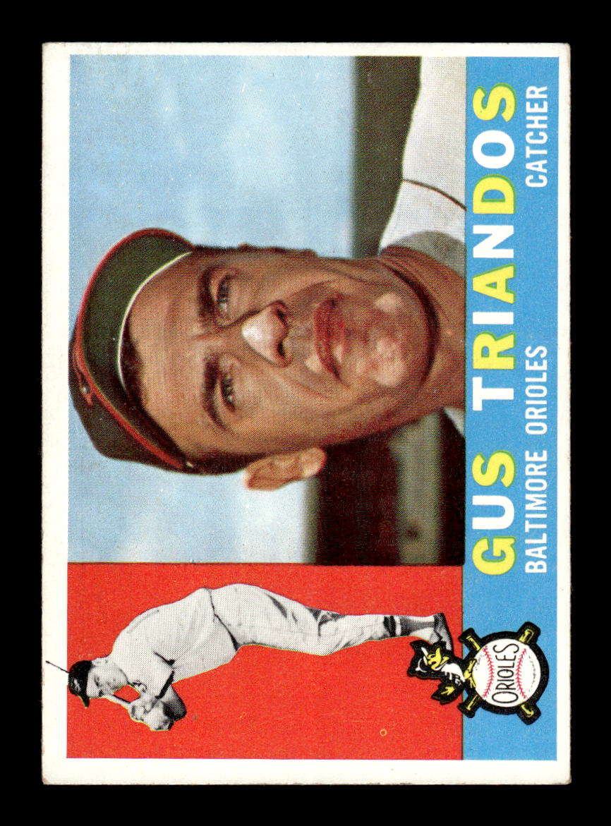 1960 Topps #60 Gus Triandos Baltimore Orioles EXMT KC10008741