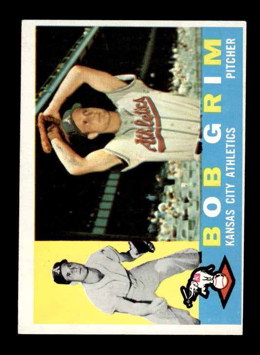 1960 Topps #78 Bob Grim Kansas City Athletics EXMT KC10008755