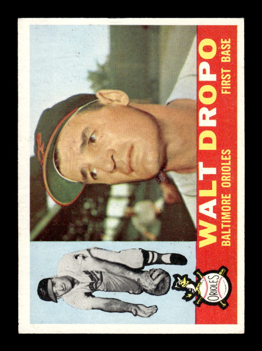 1960 Topps #79 Walt Dropo Baltimore Orioles EXMT KC10008756