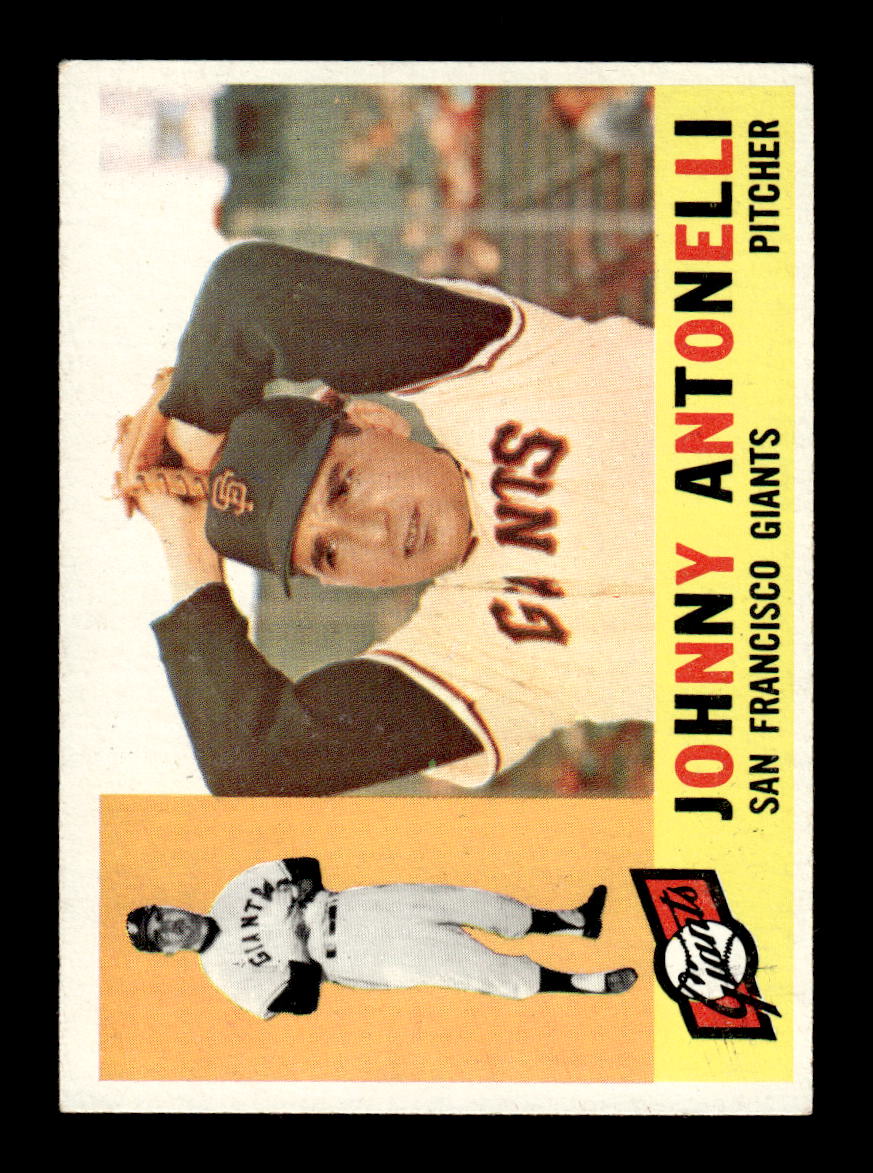 1960 Topps #80 Johnny Antonelli San Francisco Giants EXMT KC10008757