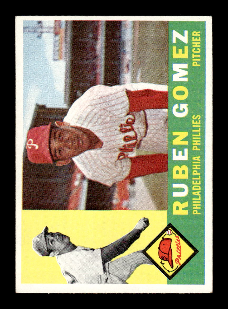 1960 Topps #82 Ruben Gomez Philadelphia Phillies EXMT KC10008759