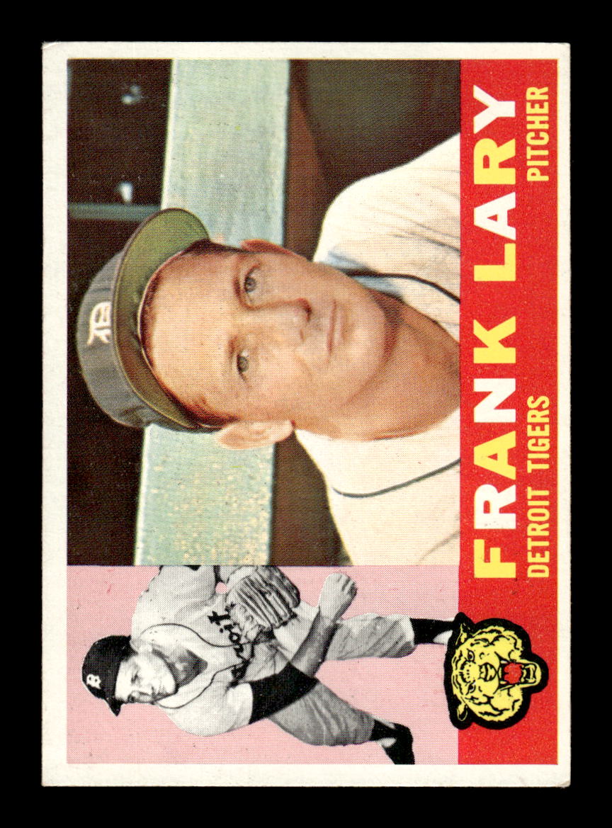 1960 Topps #85 Frank Lary Detroit Tigers EXMT KC10008761