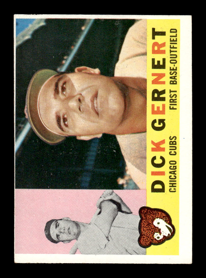 1960 Topps #86 Dick Gernert Chicago Cubs EXMT KC10008762