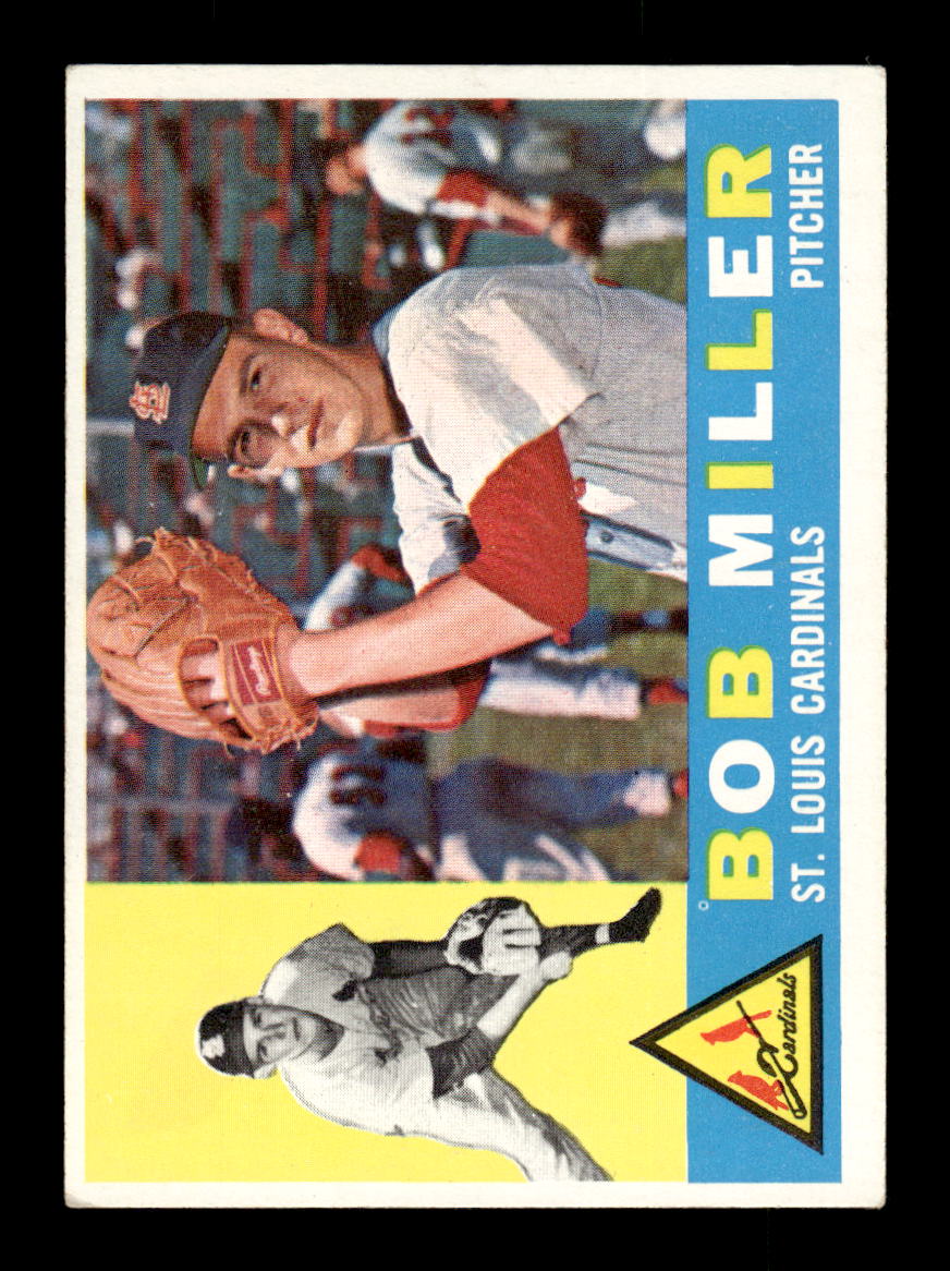 1960 Topps #101 Bob Miller St. Louis Cardinals EXMT KC10008774