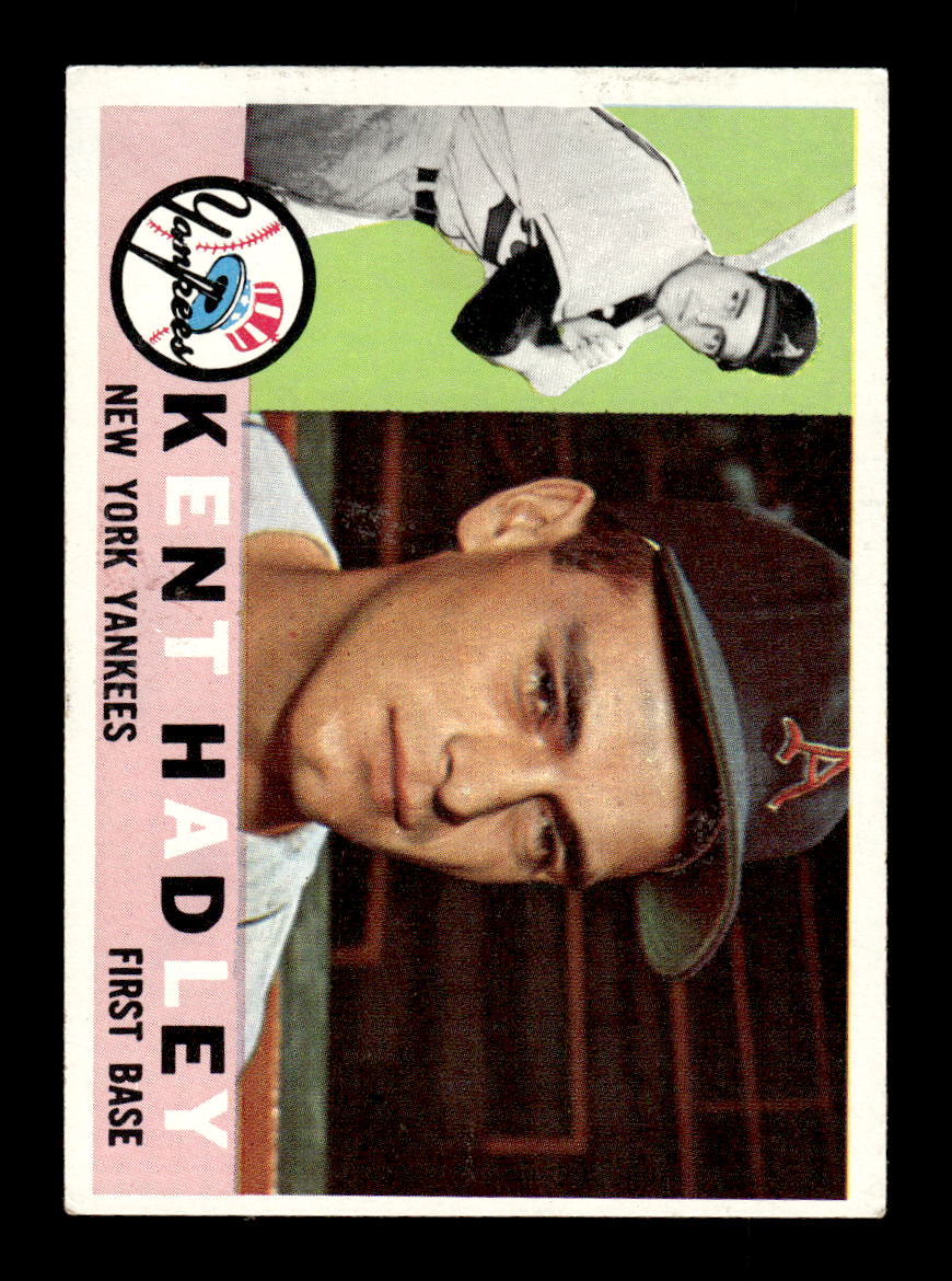 1960 Topps #102 Kent Hadley New York Yankees EXMT KC10008775