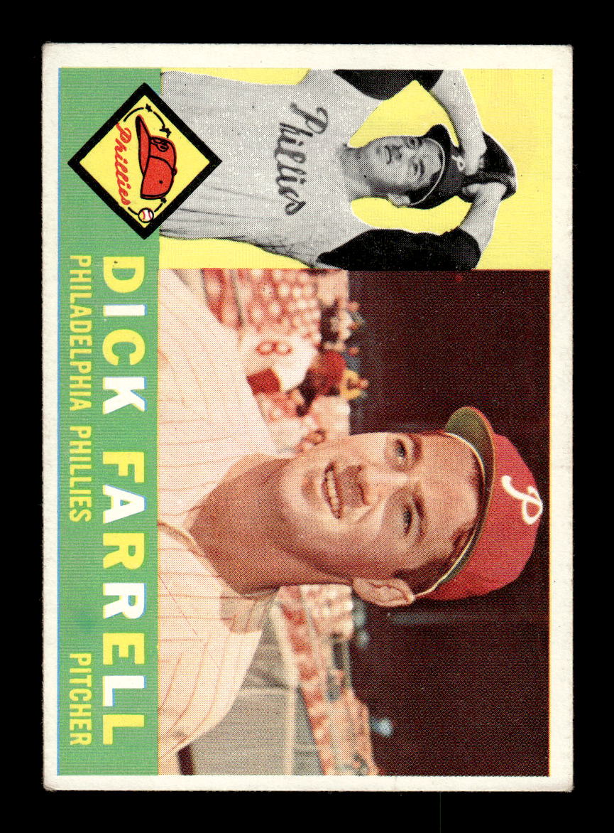 1960 Topps #103 Dick Farrell Philadelphia Phillies EXMT KC10008776
