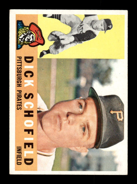 1960 Topps #104 Dick Schofield Pittsburgh Pirates EXMT KC10008777