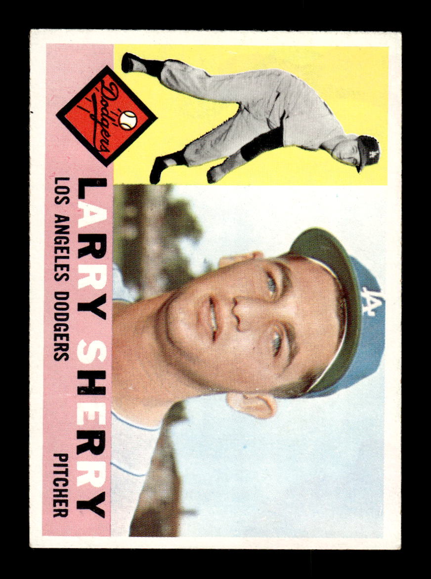 1960 Topps #105 Larry Sherry Los Angeles Dodgers EXMT KC10008778