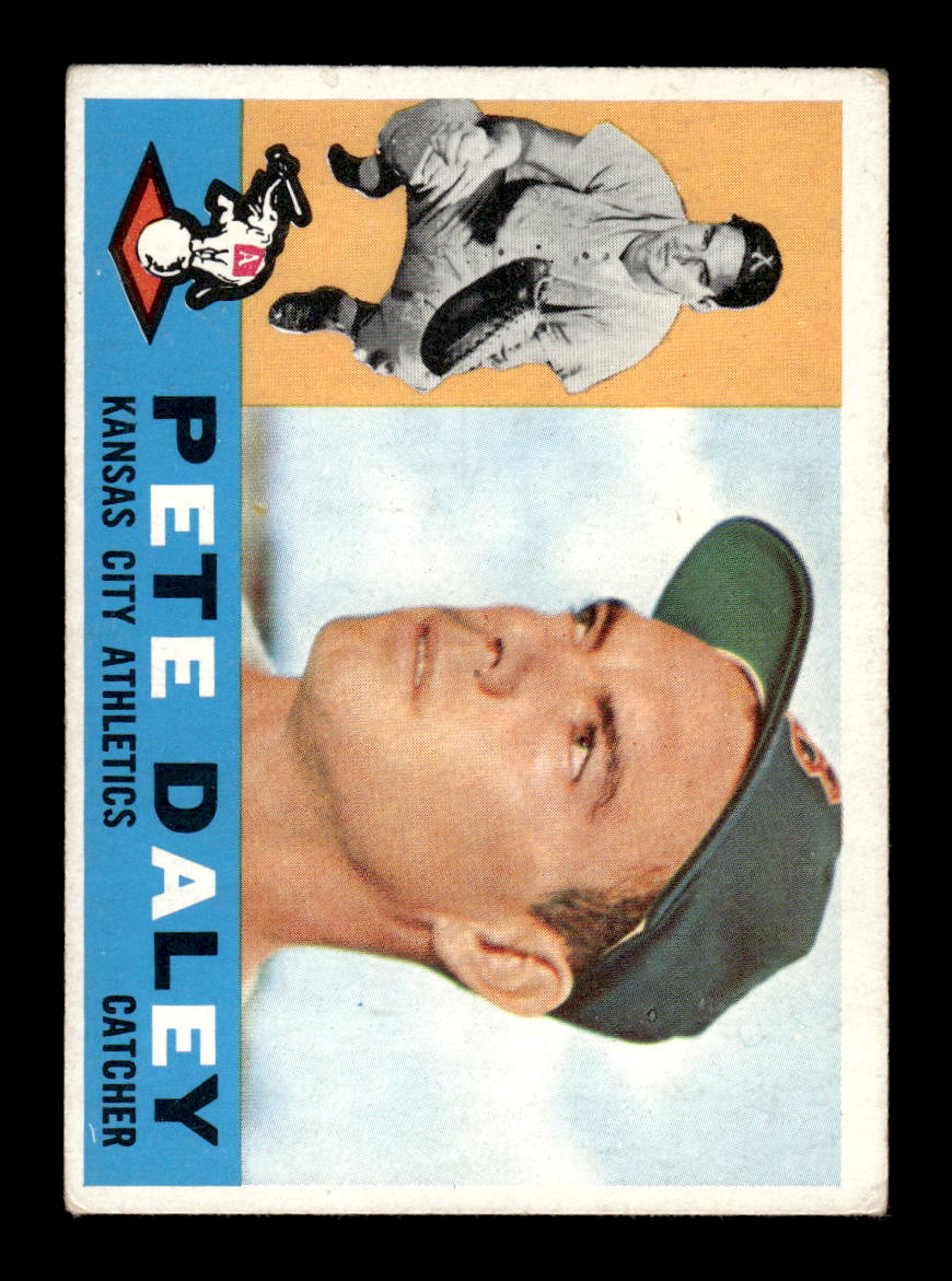 1960 Topps #108 Pete Daley Kansas City Athletics EXMT KC10008781