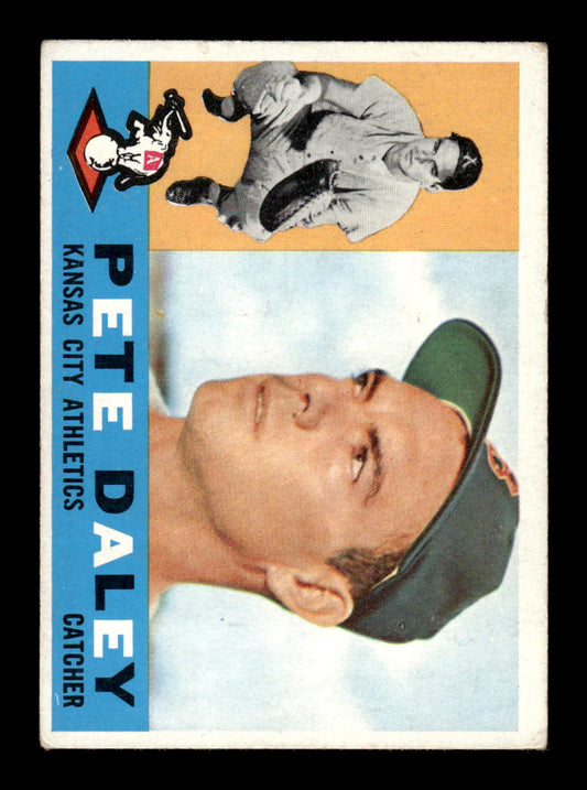 1960 Topps #108 Pete Daley Kansas City Athletics EXMT KC10008781
