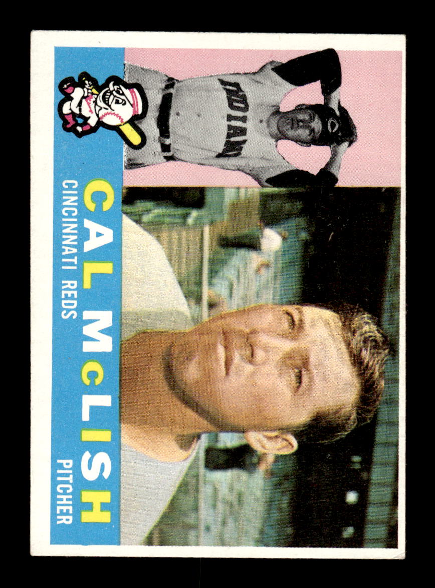 1960 Topps #110 Cal McLish Cincinnati Reds EXMT KC10008783