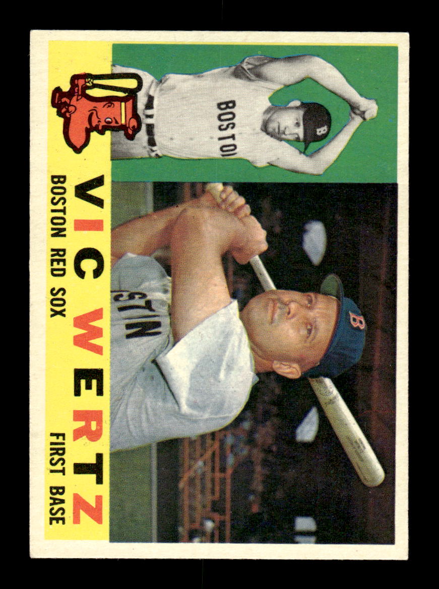 1960 Topps #111 Vic Wertz Boston Red Sox EXMT KC10008784