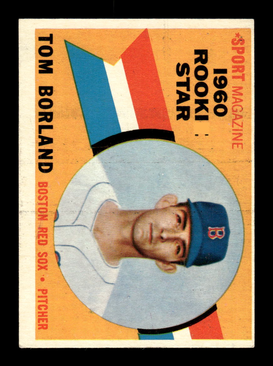 1960 Topps #117 Tom Borland Boston Red Sox EXMT KC10008788