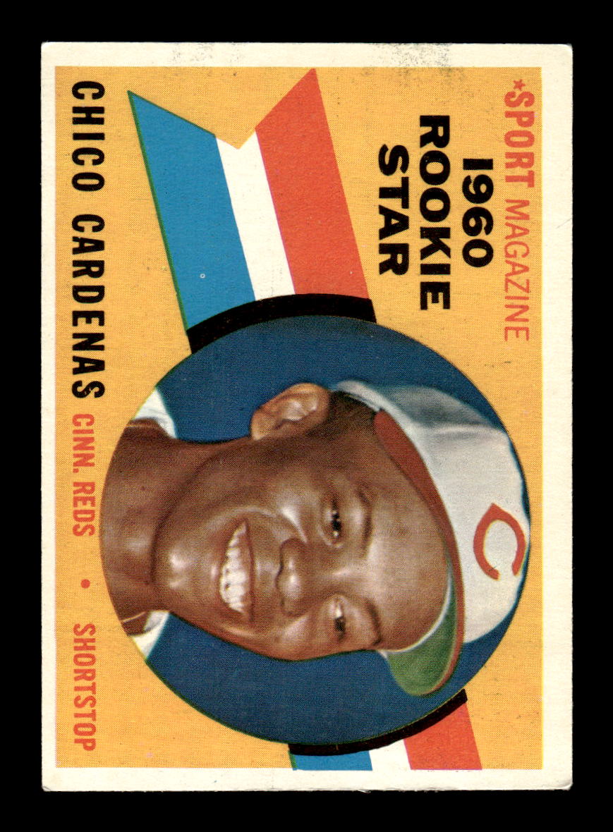 1960 Topps #119 Chico Cardenas Cincinnati Reds EXMT KC10008790