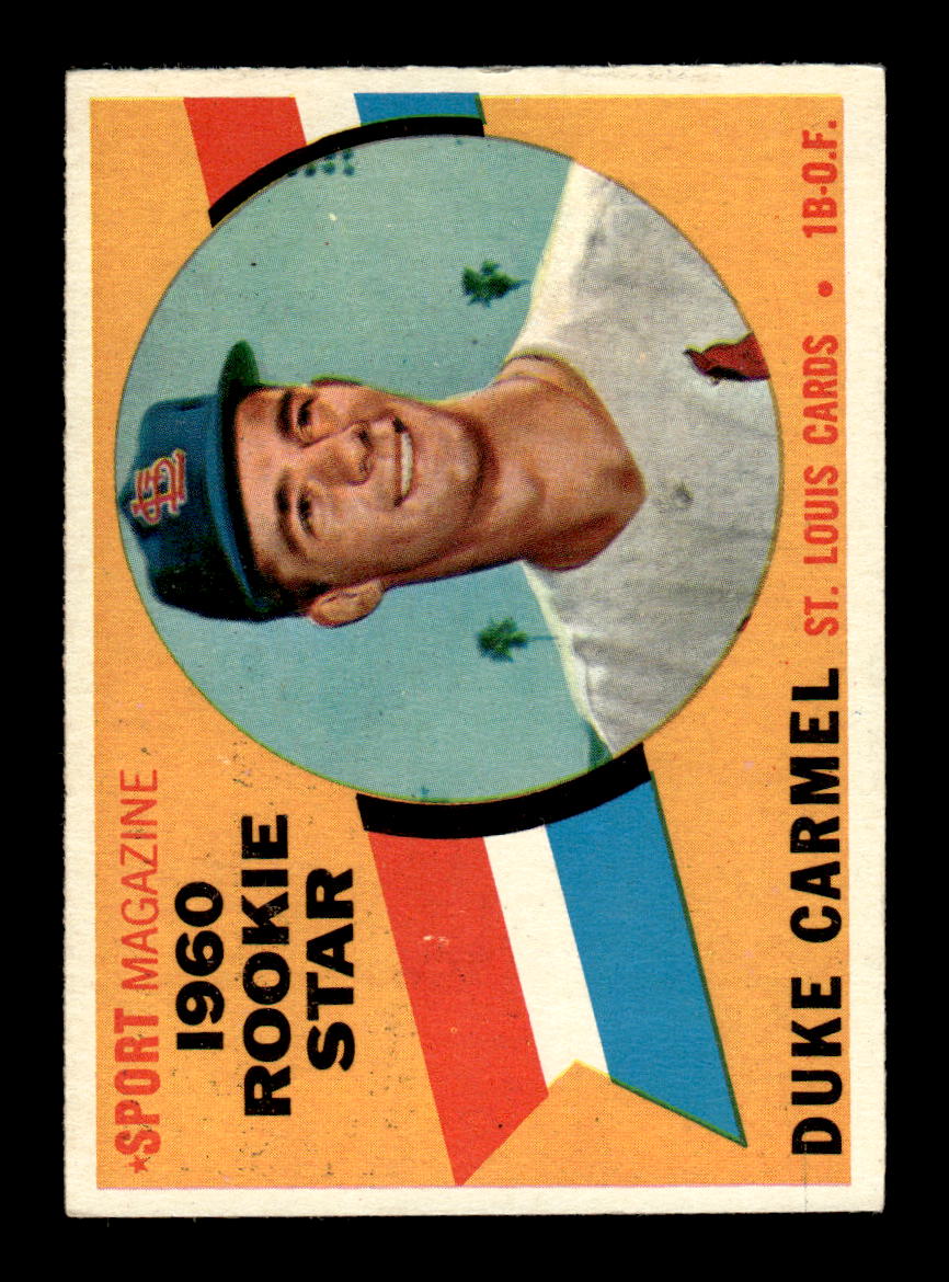 1960 Topps #120 Duke Carmel St. Louis Cardinals EXMT KC10008791