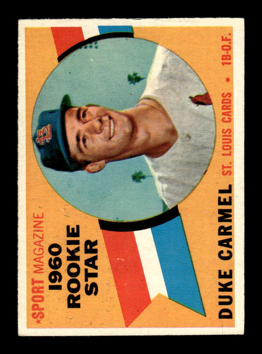 1960 Topps #120 Duke Carmel St. Louis Cardinals EXMT KC10008791