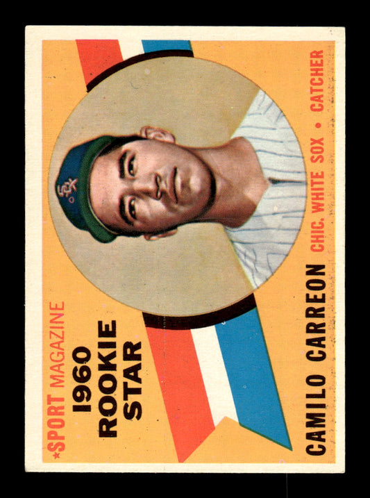 1960 Topps #121 Camilo Carreon Chicago White Sox EXMT KC10008792