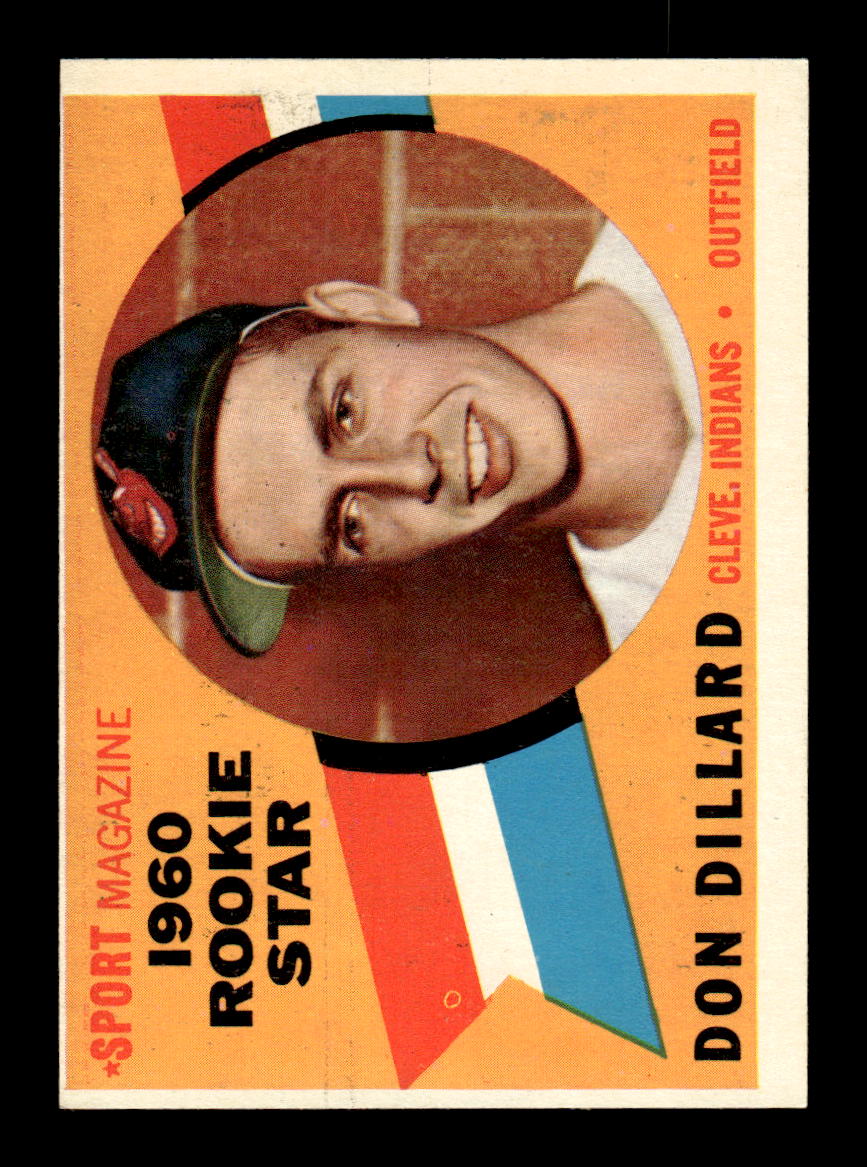1960 Topps #122 Don Dillard Cleveland Indians EXMT KC10008793