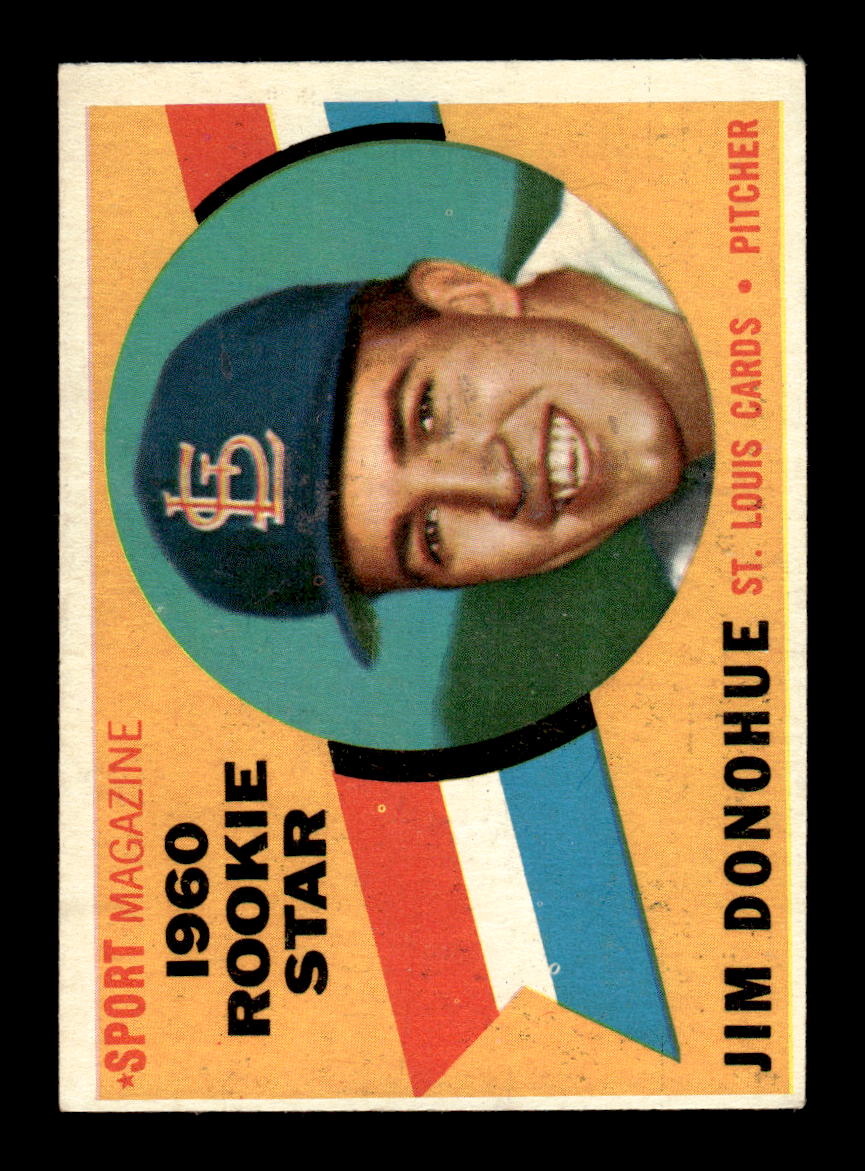 1960 Topps #124 Jim Donohue St. Louis Cardinals EXMT KC10008795