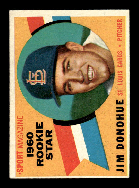 1960 Topps #124 Jim Donohue St. Louis Cardinals EXMT KC10008795