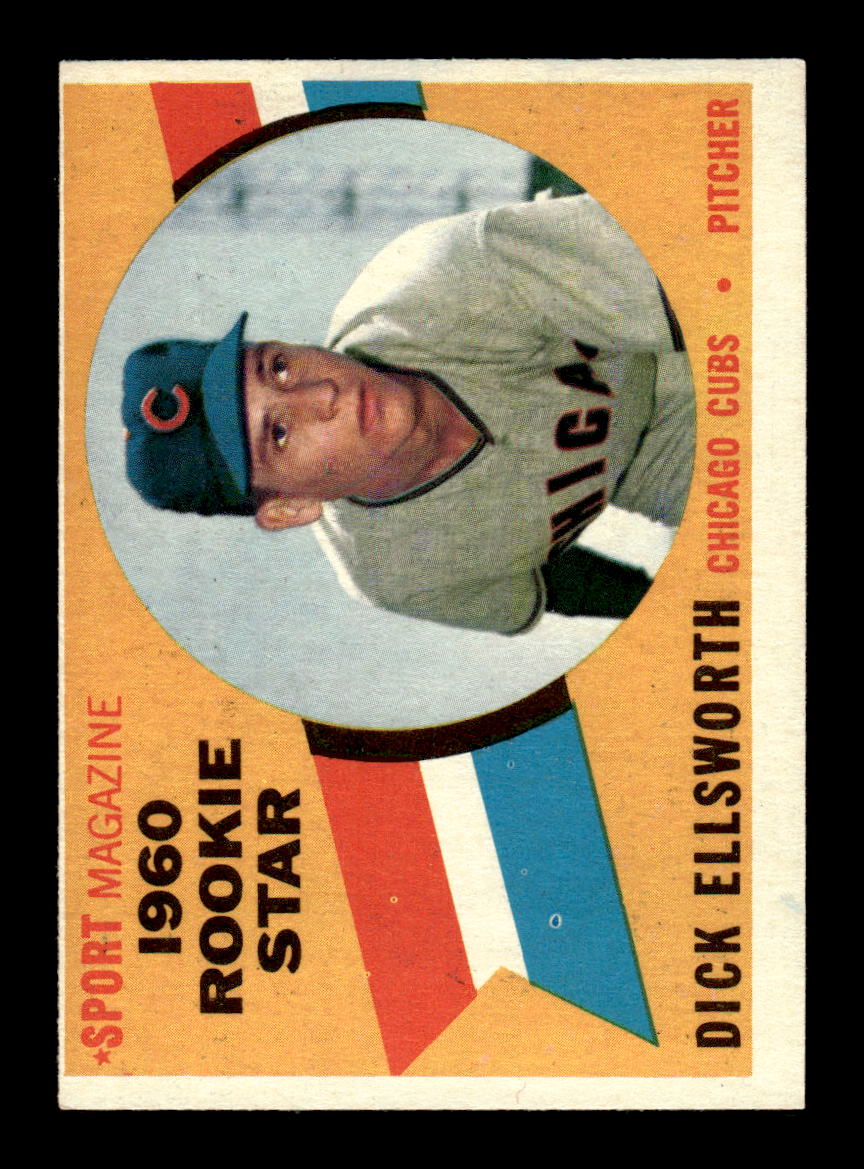 1960 Topps #125 Dick Ellsworth Chicago Cubs EXMT KC10008796