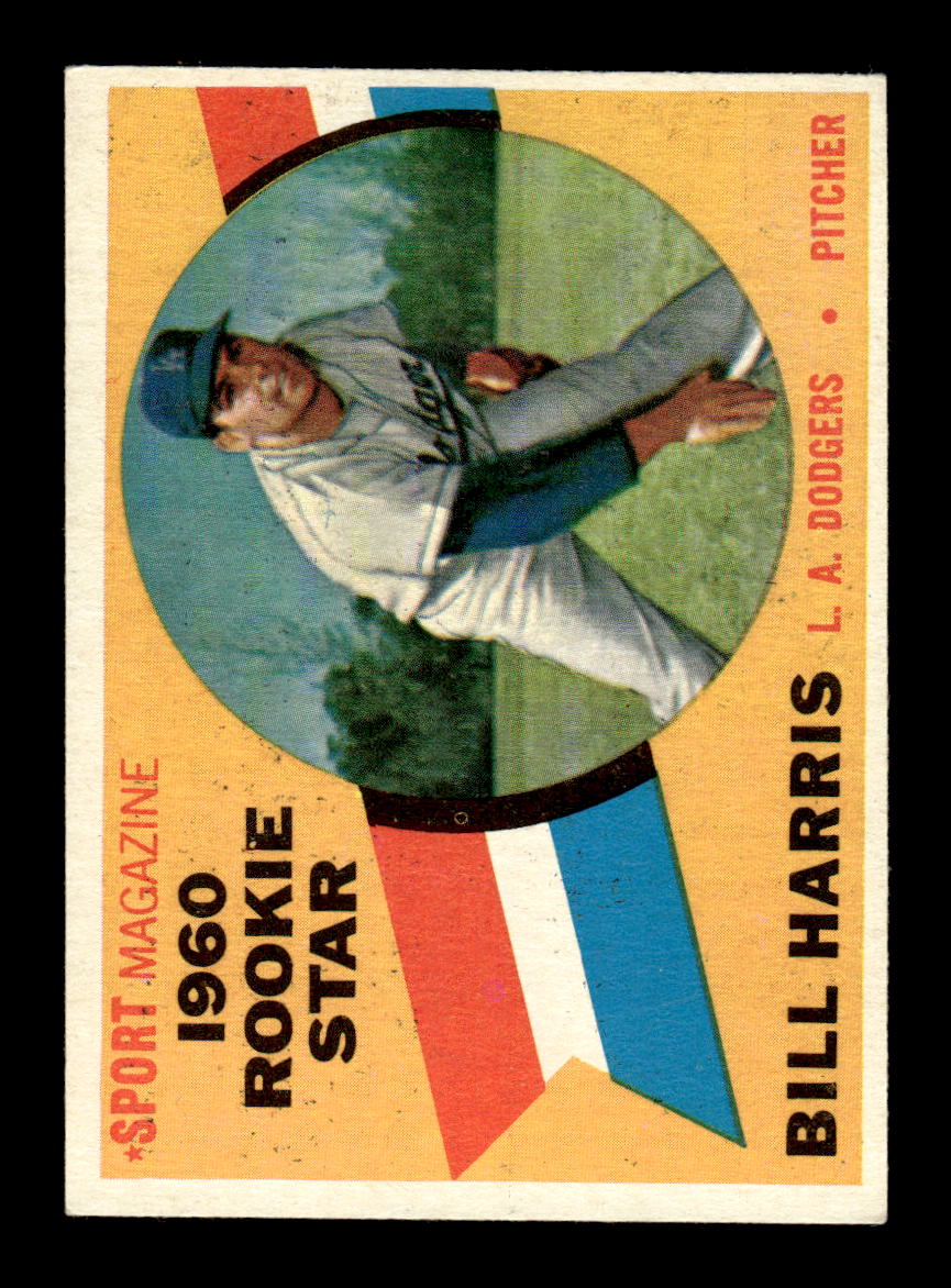 1960 Topps #128 Bill Harris Los Angeles Dodgers EXMT KC10008799