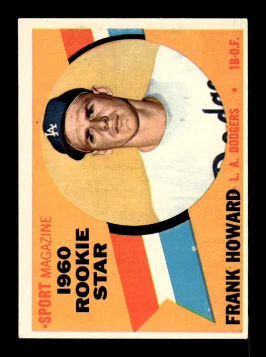 1960 Topps #132 Frank Howard Los Angeles Dodgers EXMT KC10008803