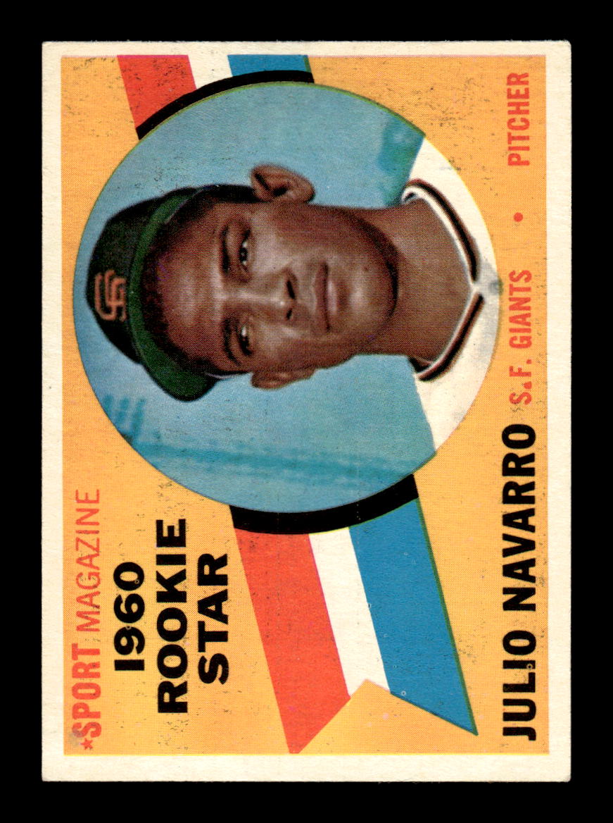 1960 Topps #140 Julio Navarro San Francisco Giants EXMT KC10008808